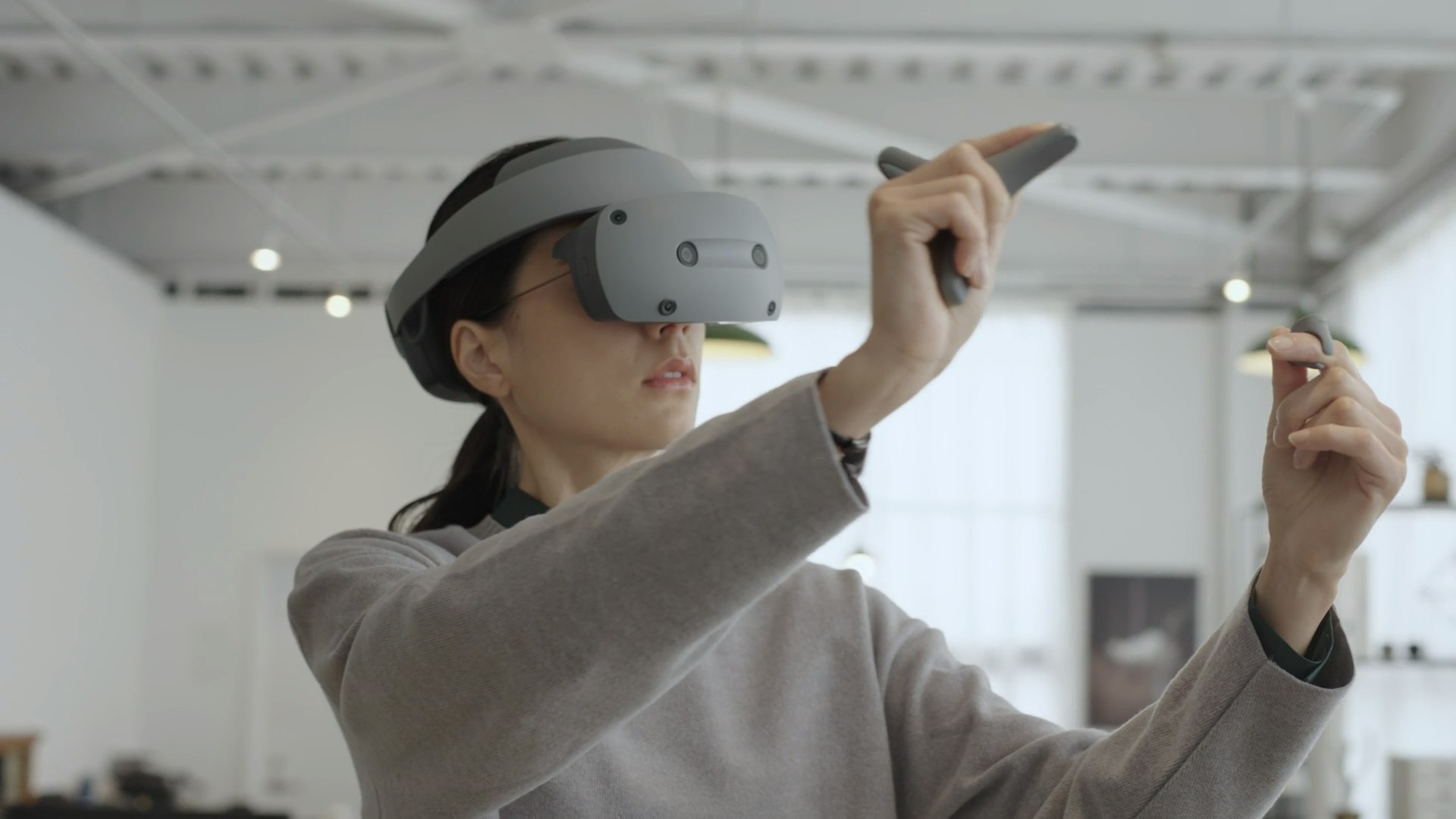 CADエンジニアリング用のソニーヘッドマウントディスプレイ（HMD